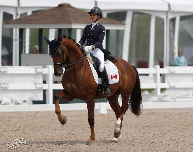 Mathilde Blais Tetreault and Fedor at the 2023 CDI Ottawa :: Photo © Cealy Tetley