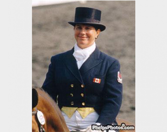 Cindy Oshoy at 1998 Dressage at Devon :: Photo © Mary Phelps