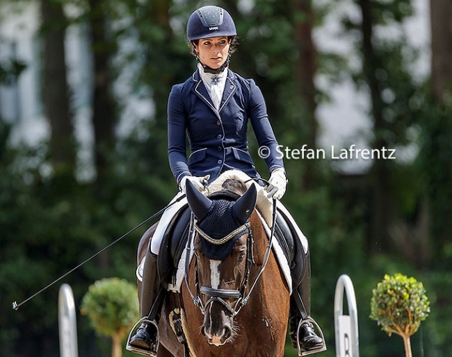 Julia Kay and Sir Napoleon OLD vom Rosencarree at the 2019 Bundeschampionate :: Photos © Stefan Lafrentz