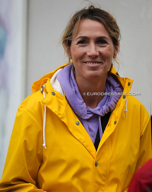 Saskia Lieben-Seutter at the 2019 World Young Horse Championships :: Photo © Astrid Appels