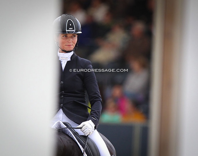Eva Möller at the 2021 World Championships for young dressage horses in Verden :: Photo © Astrid Appels