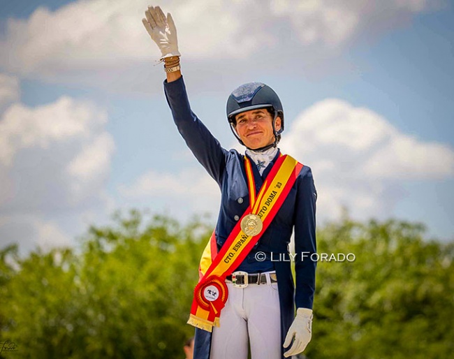 A Spanish legend at the top: Beatriz Ferrer-Salat wins 10th title at the 2023 Spanish Dressage Championships :: Photo © Lily Forado