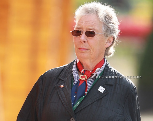 Jennie Loriston Clarke at the 2014 European Pony Championships :: Photo © Astrid Appels