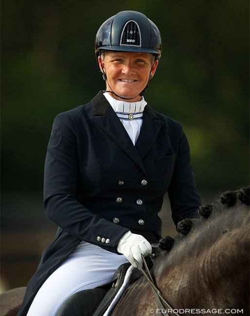 Italian Grand Prix rider Nausicaa Maroni qualified two horses for the 2023 WCYH Ermelo :: Photo © Astrid Appels