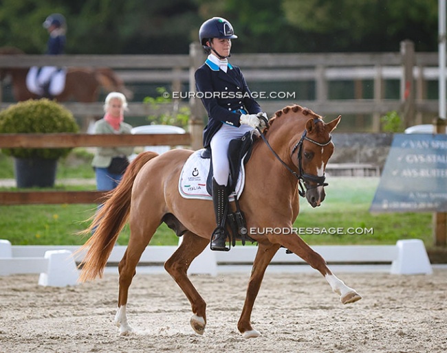 Salome Bartz and Derano B at the 2023 CDI Grote Brogel :: Photo © Astrid Appels