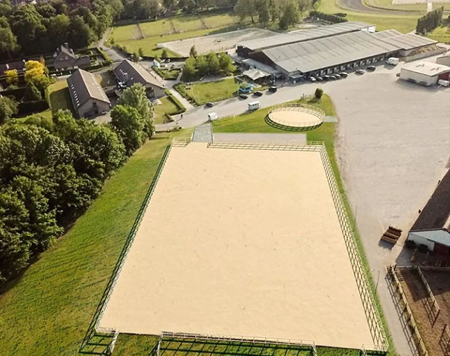 A 3D render of the new arena at the CDI/CPEDI Waregem venue :: Photo © private