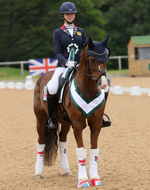 Sofia Games and WS Jackson at the 2023 CDI Wellington Heckfield :: Photo © private