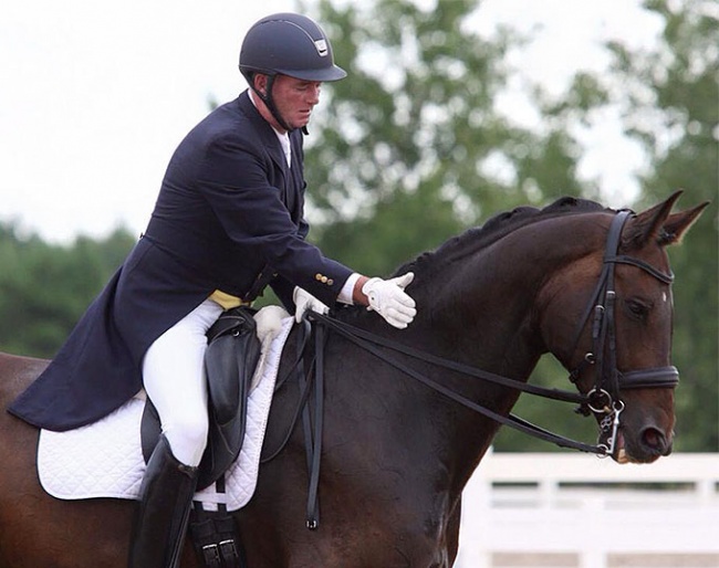 Harper Mackenzie on Westeross at the 2016 CDN Caledon :: Photo courtesy M2 Dressage