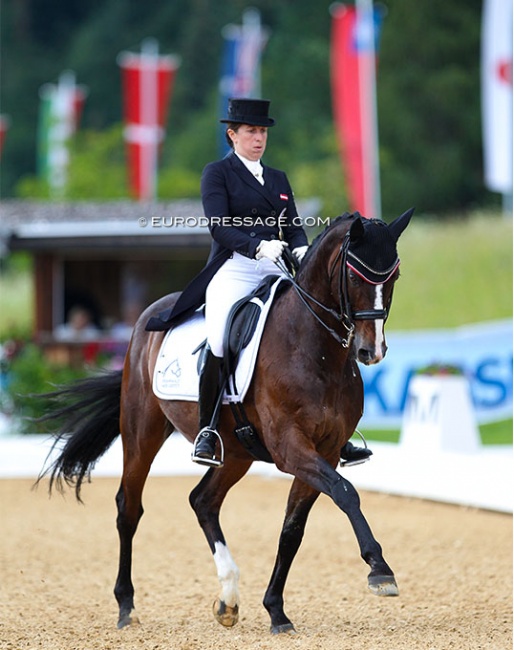 Astrid Neumayer and Rodriguez at the 2018 CDI Fritzens :: Photo © Astrid Appels