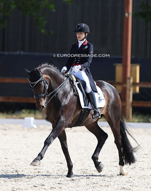 Chang Yu-chieh on Shaoli at the 2023 CDI Grote Brogel :: Photo © Astrid Appels