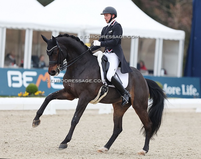 Mathis Goerens and Riptide at the 2023 CDI Hagen :: Photo © Astrid Appels