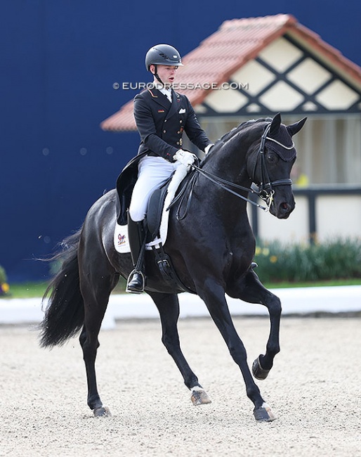 Raphael Netz and Finest Black Lady at the 2023 CDN Hagen :: Photo © Astrid Appels