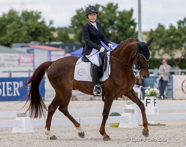 Carmen López García (Grade III) on Bribon de Ymas :: Photo © Lily Forado