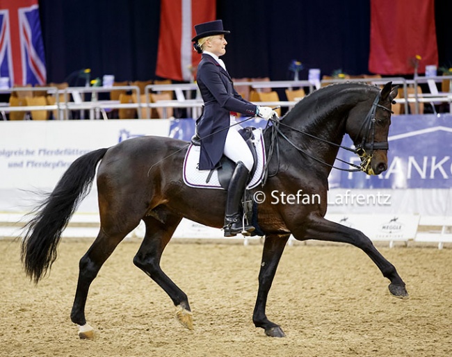 Sophie Holkenbrink and Rock Forever at the 2015 Agravis Cup in Oldenburg :: Photo © Stefan Lafrentz