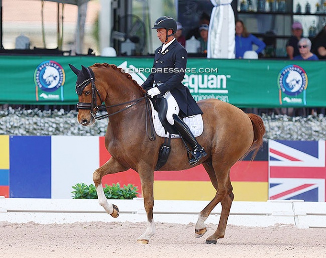 Julio Mendoza on Jewel's Goldstrike at the 2023 Palm Beach Derby :: Photo © Astrid Appels