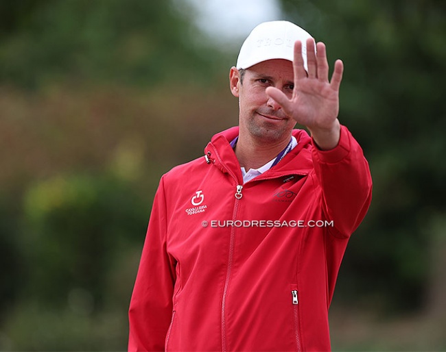 Danish youth team trainer Dennis Fisker :: Photo © Astrid Appels