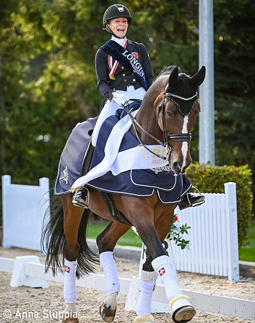 Charlotte Lenherr and Sir Stanley W are the 2023 Swiss Grand Prix Champions :: Photo © A. Stuppia