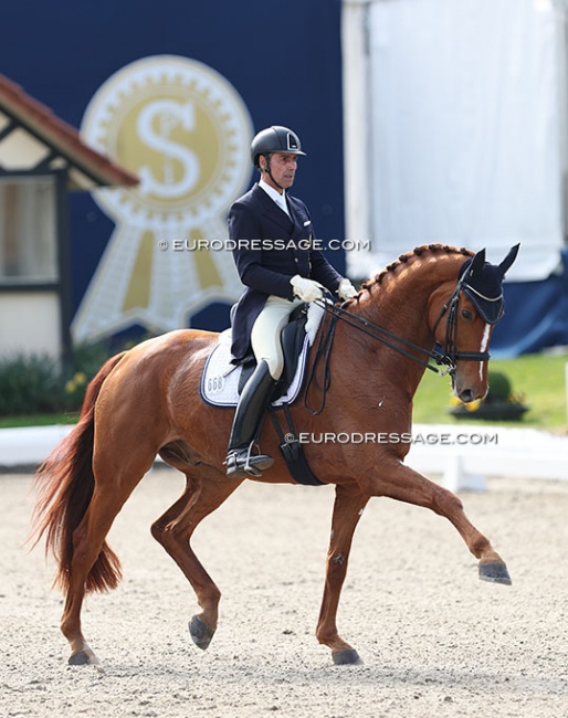 Nuno Palma e Santos on Fortunity S started the year in the Nurnberger Burgpokal in Hagen and moved into the Louisdor Cup by the summer, qualifying for the Finals in Guxhagen :: Photo © Astrid Appels