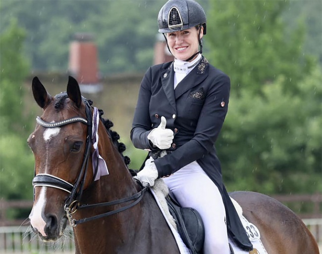 Bernadette Brune made her come back to the national show ring in July aboard Rappenbergs Lillyfee, which she bought from Katrin Bettenworth alongside two other GP hopefuls