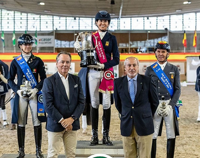 The King's Cup podium: Caetano, Ferrer-Salat, Jimenez :: Photo © Miguel Angel Ros - courtesy CCVM