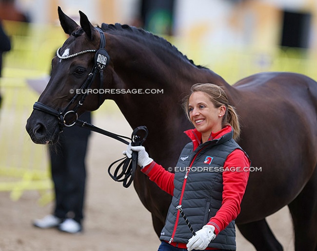 Carla Aeberhard at the 2022 World Championships in Herning :: Photo © Astrid Appels