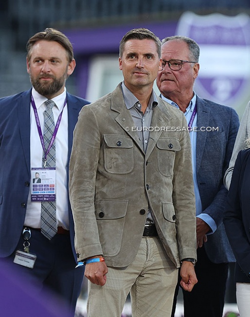 Andreas Helgstrand as title sponsor at the 2022 World Championships in Herning :: Photo © Astrid Appels