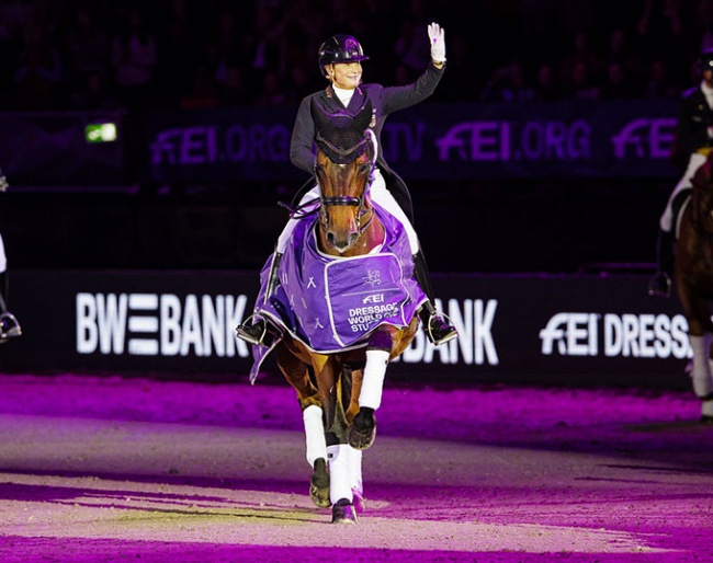 Isabell Werth and Emilio win the World Cup Qualifier at the 2023 CDI-W Stuttgart :: Photos © Digishots