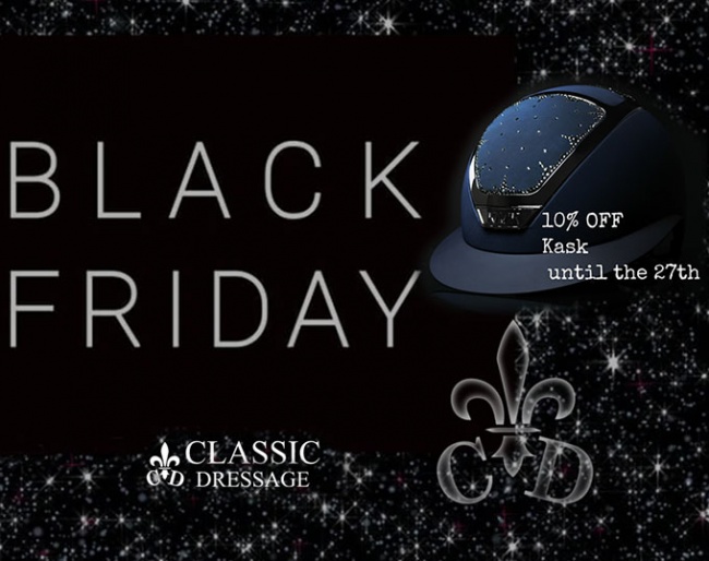 Black Friday deals in the webshop of Classic Dressage