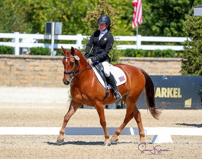 Abby Fodor and Slip and Slide were the winners of the very first U.S. Children Championships hosted in 2017 :: Photo © Susan Stickle