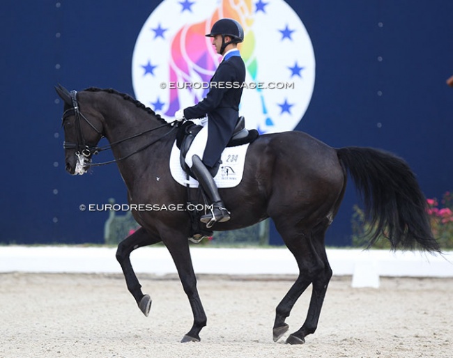 Cristian Tudela Ruiz and Blue Hors Zick Flower at the 2021 CDI Verden :: Photo © Astrid Appels