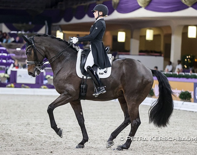 beata Stremler and Fürstin Bea win the 2023 Louisdor Cup Final in Frankfurt :: Photo © Petra Kerschbaum