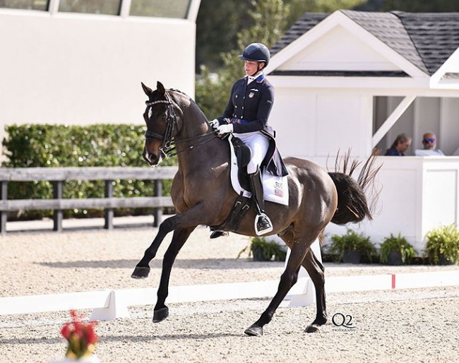 nna Marek and Fire Fly made improvements from the Grand Prix to win the Grand Prix Special :: Photo by Q2 Photography
