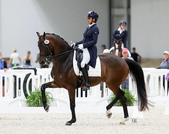 Andrea Woodard and Kaliber at the 2022 CDN Ocala :: Photo © Q2 Photography