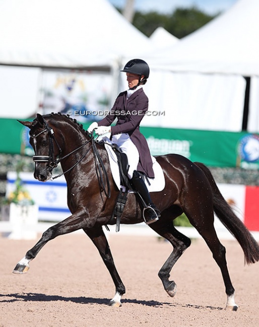 Alice Tarjan and Serenade MF at the 2022 Palm Beach Derby :: Photo © Astrid Appels