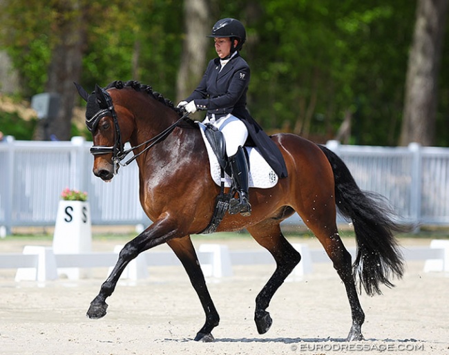 Rotem Ibrahimzadeh and Hero VDT at the 2023 CDIO Compiègne :: Photo © Astrid Appels