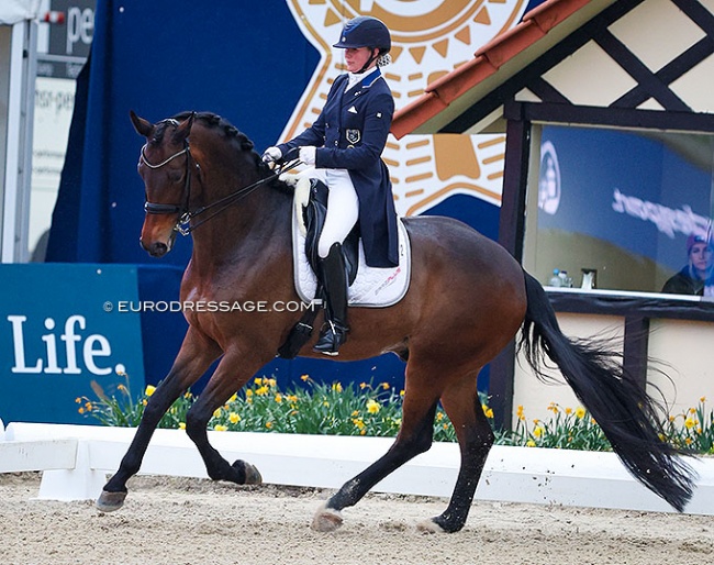 Emma Kanerva and Borderline at the 2023 CDI Hagen :: Photo © Astrid Appels