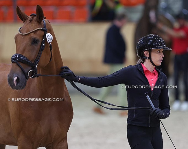 Simone Pearce and her 2023 WCYH Silver medal winning No Limit are no longer a pair :: Photo © Astrid Appels