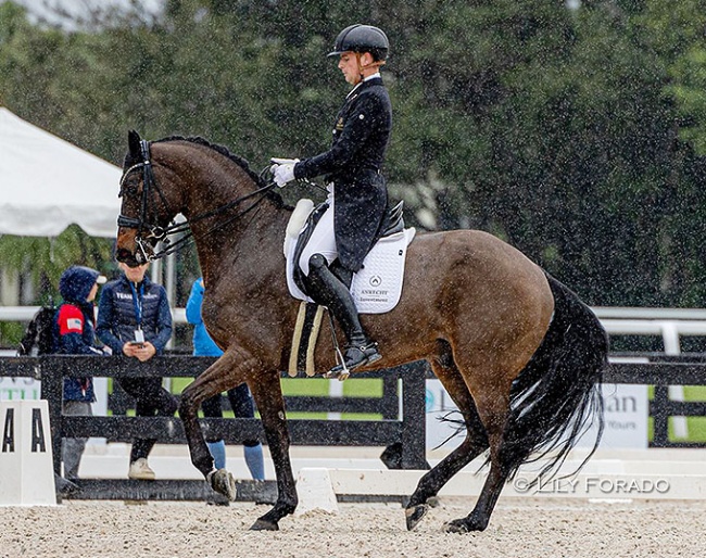 Frederic Wandres and Joy Game at the 2024 CDN Wellington :: Photo © Lily Forado