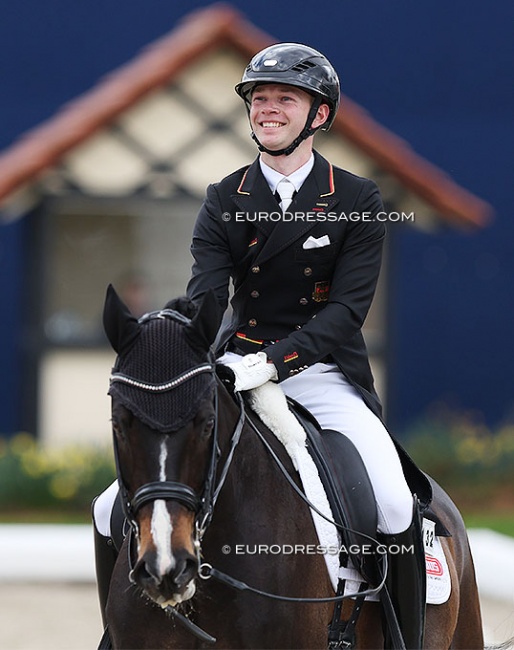 Raphael Netz and Great Escape Camelot at the 2023 CDI Hagen :: Photo © Astrid Appels