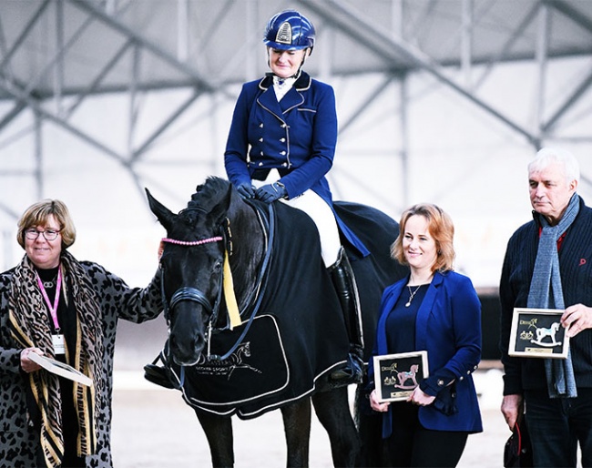 Maria Colliander, Sandra Sysojeva on Maxima Bella, Monika Becker and Andrzej Sałacki at the 2024 CDI Kalen :: Photos © Maria Leszczyńska