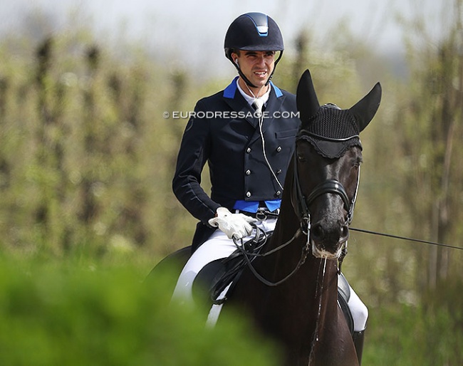 Cristian Tudela Ruiz and Zick Flower at the 2022 CDI Sint-Truiden :: Photo © Astrid Appels