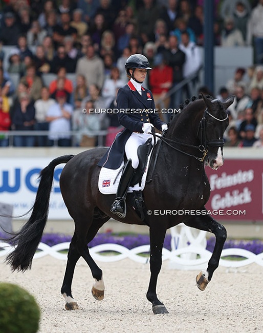 Charlotte Fry and Everdale at the 2023 CDIO Aachen :: Photo © Astrid Appels