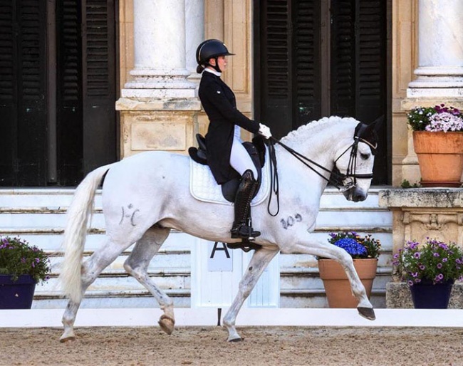 Peppi Kokko and Damasco Canceira at the 2024 CDI Jerez de la Frontera :: Photo © Ariadna Álvarez