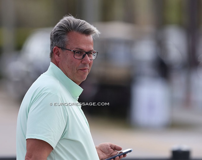 Thomas Baur at the 2024 CDI Palm Beach Derby :: Photo © Astrid Appels