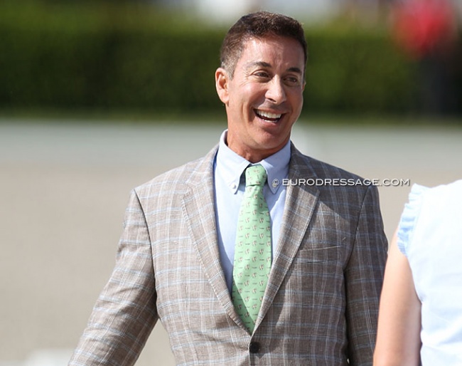 Robert Dover: after having competed at six consecutive Olympics he served as Technical Advisor for Canada and U.S.A. Now back in the competition ring:: Photo © Astrid Appels