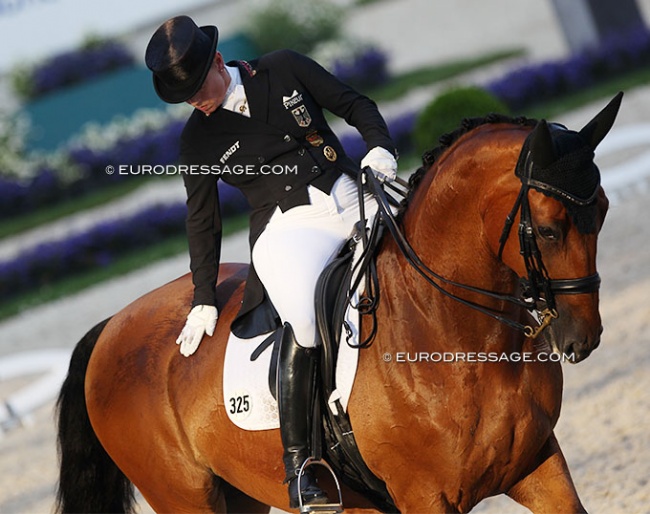 Isabell Werth and Emilio at the 2019 CDIO Aachen :: Photo © Astrid Appels