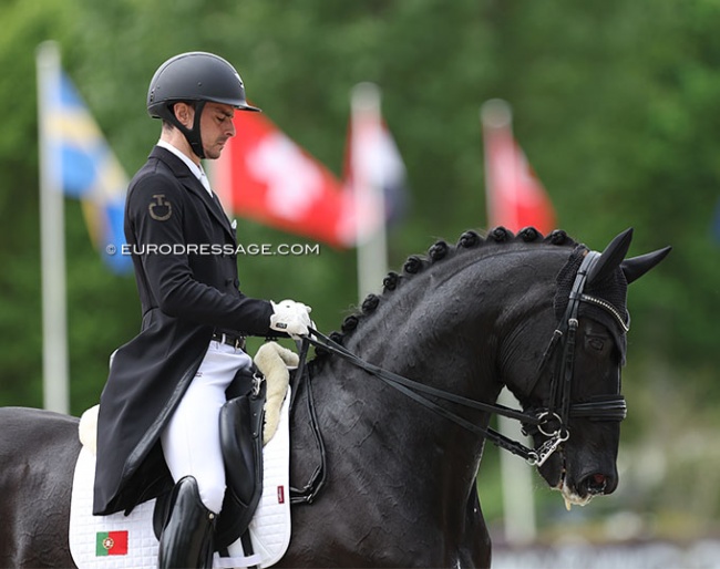 Portugal's Joao Pedro Moreira at the 2023 CDIO Compiegne :: Photo © Astrid Appels