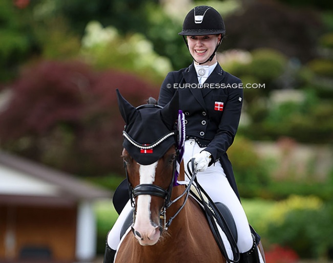 Annabelle Rehn at the 2023 European Junior Riders Championships in Kronberg :: Photo © Astrid Appels