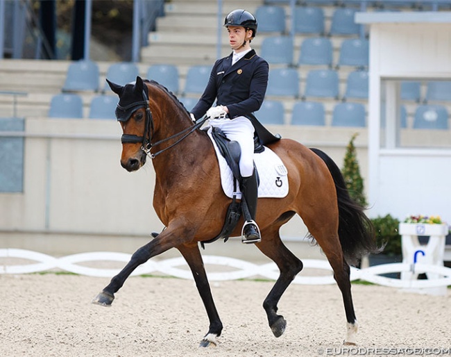 Nico Nyssen and Geneva at the 2024 CDI Aachen Festival 4 Dressage :: Photo © Astrid Appels