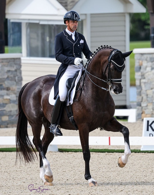 Marcus Orlob and Jane at the 2024 CDI Myakka City :: Photo © Sue Stickle